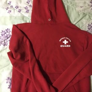 women’s lifeguard hoodie